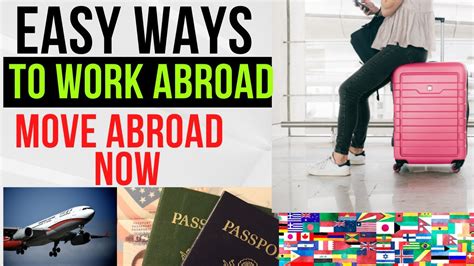 how to get a job overseas